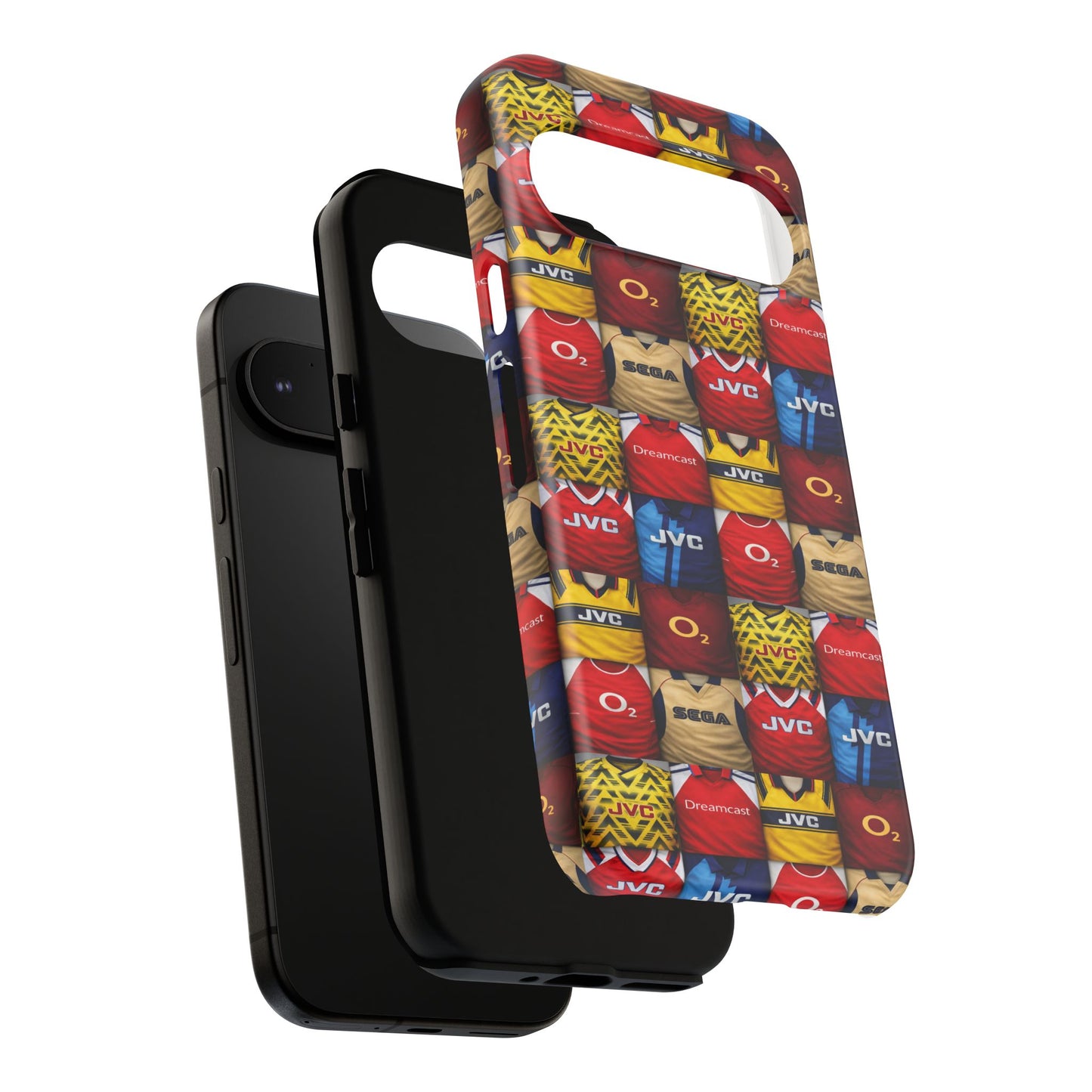Retro Arsenal Football Shirt Mosaic Tough Phone Case