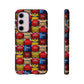 Retro Arsenal Football Shirt Mosaic Tough Phone Case
