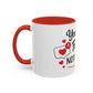 Coffee Mug — "You're My Favorite Notification" Accent Love Mug (11/15 oz)