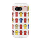 Arsenal Football Jersey Pattern Phone Case – Vintage Kit Collage Tough Cases
