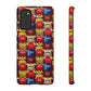 Retro Arsenal Football Shirt Mosaic Tough Phone Case