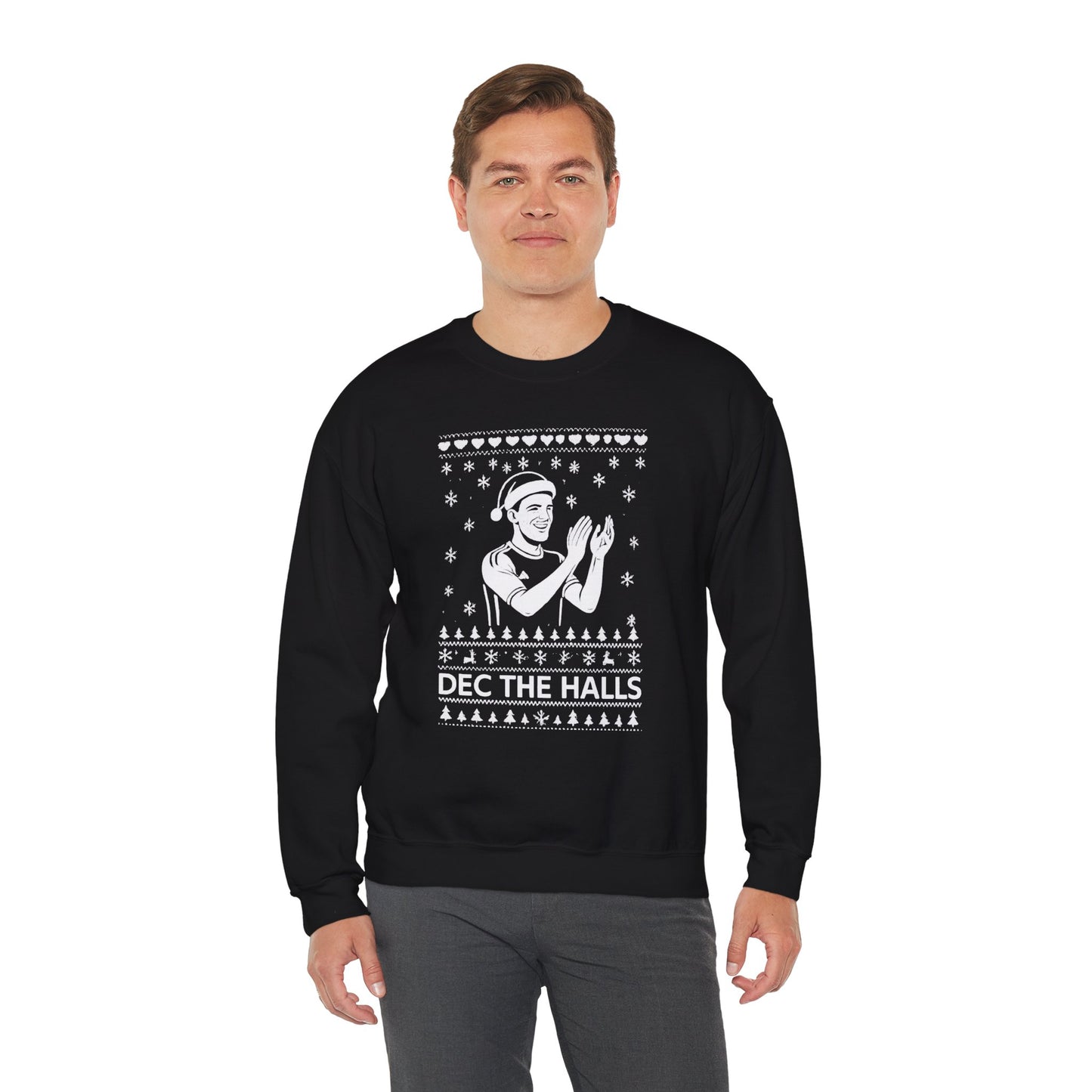 Arsenal Crewneck Christmas Jumper "Dec The Halls"