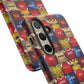Retro Arsenal Football Shirt Mosaic Tough Phone Case