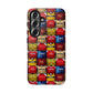 Retro Arsenal Football Shirt Mosaic Tough Phone Case