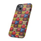 Retro Arsenal Football Shirt Mosaic Tough Phone Case