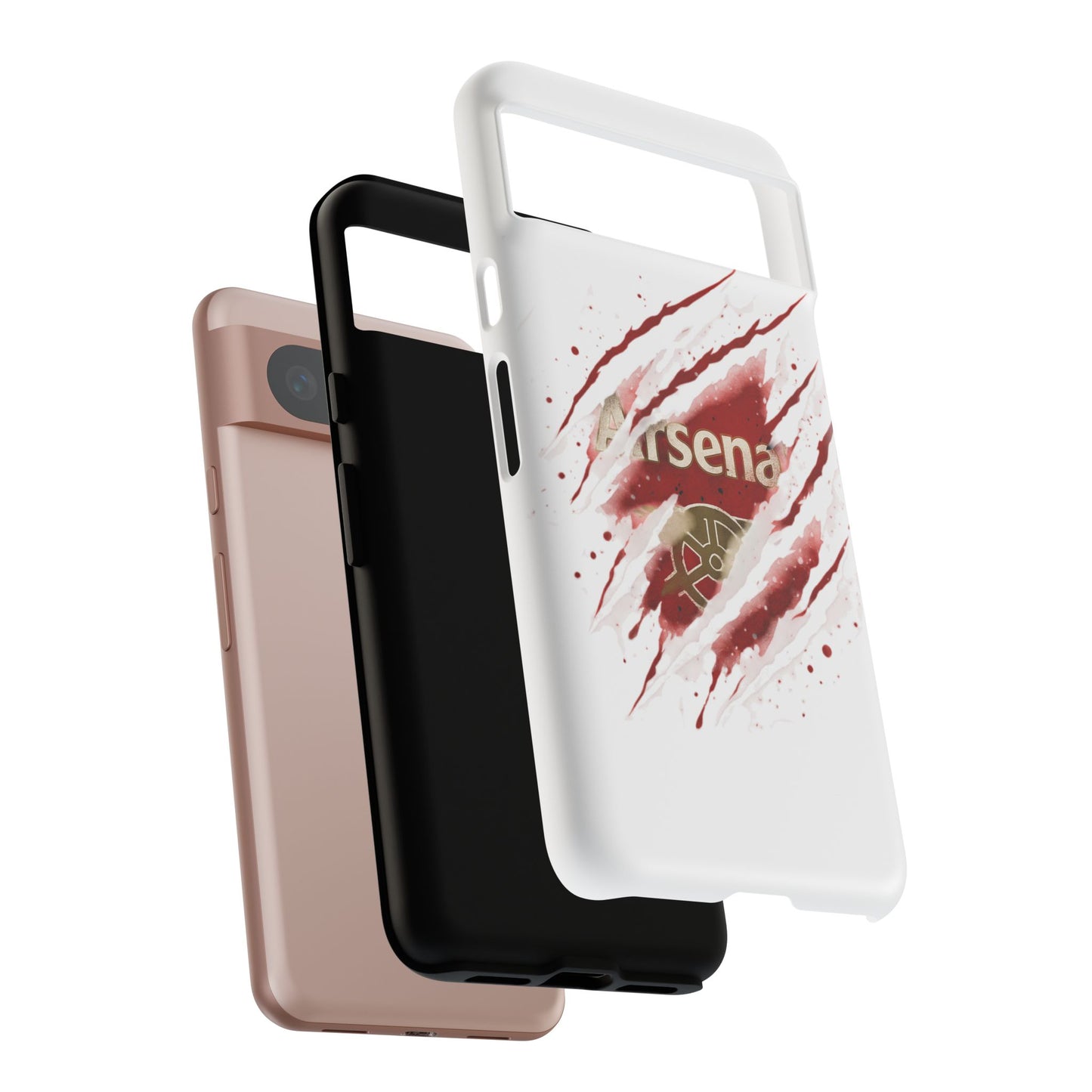 Arsenal Inspired Ripped Claw Phone Case — Football Fan Protective Cover