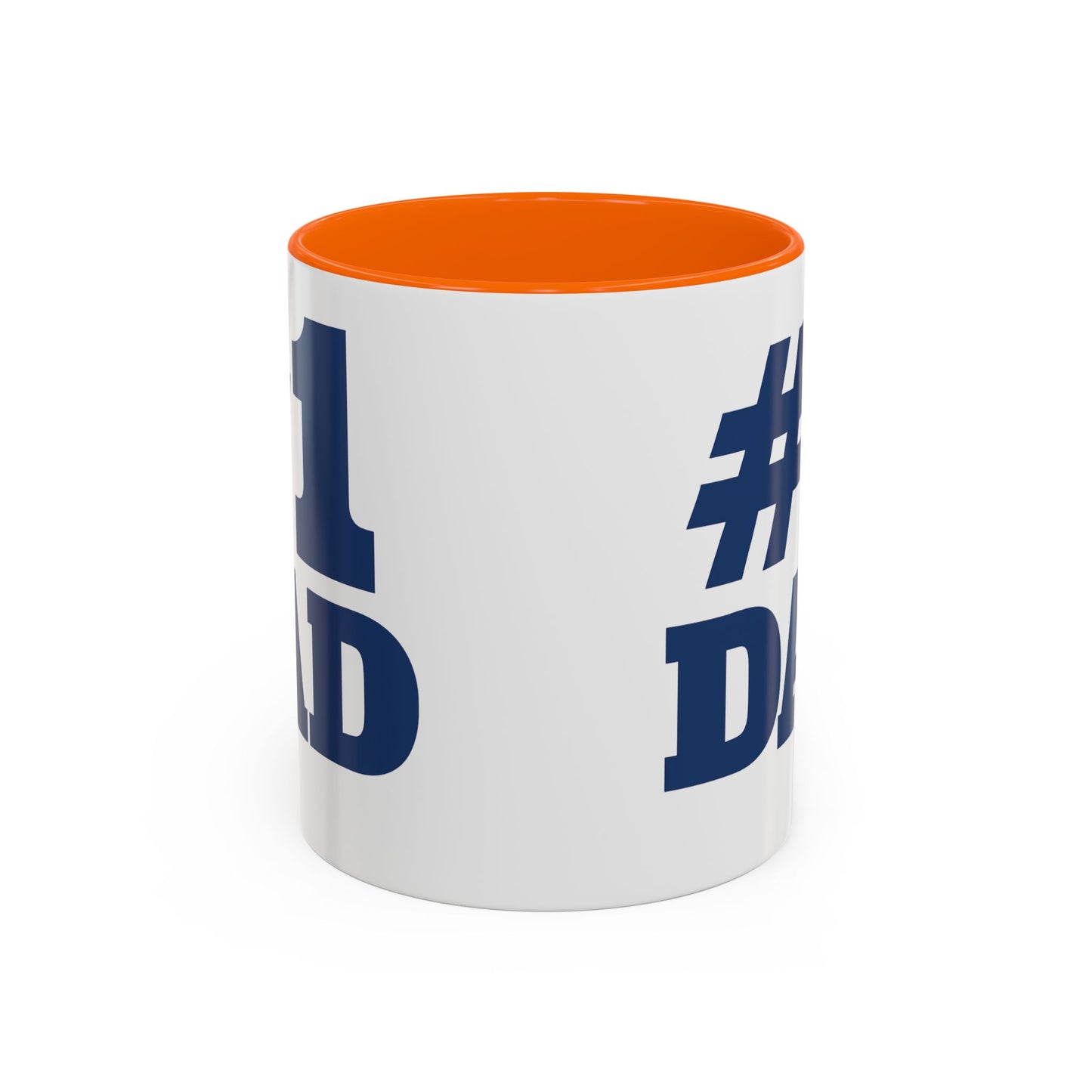 #1 Dad Accent Coffee Mug — Father's Day Gift 11/15oz