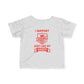 Infant Tee — “I Support Arsenal Just Like Daddy’s” Baby Football Fan Shirt
