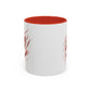 Arsenal Ripped Claw Accent Coffee Mug – Red Interior (11oz)