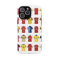 Arsenal Football Jersey Pattern Phone Case – Vintage Kit Collage Tough Cases