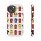 Arsenal Football Jersey Pattern Phone Case – Vintage Kit Collage Tough Cases