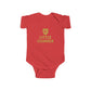 Little Arsenal Fan Baby Bodysuit – Cute Football Graphic Infant One-Piece