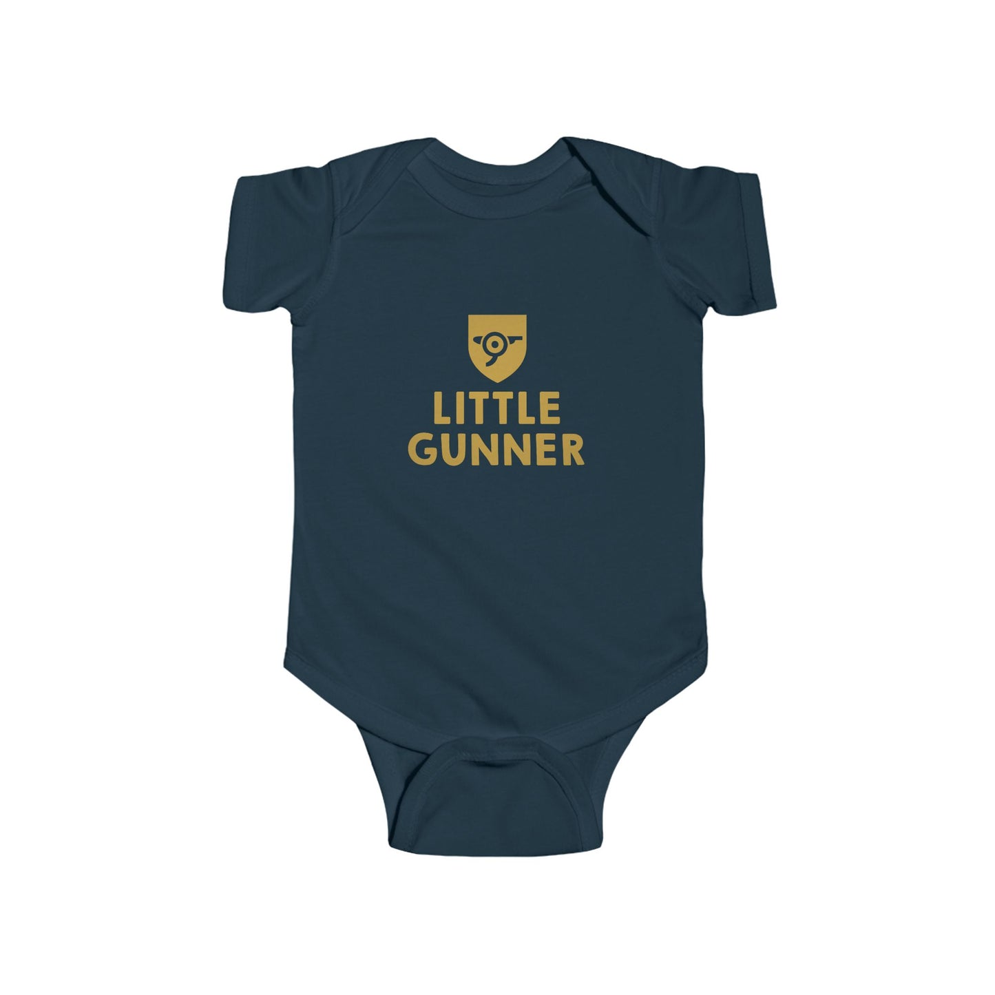 Little Arsenal Fan Baby Bodysuit – Cute Football Graphic Infant One-Piece