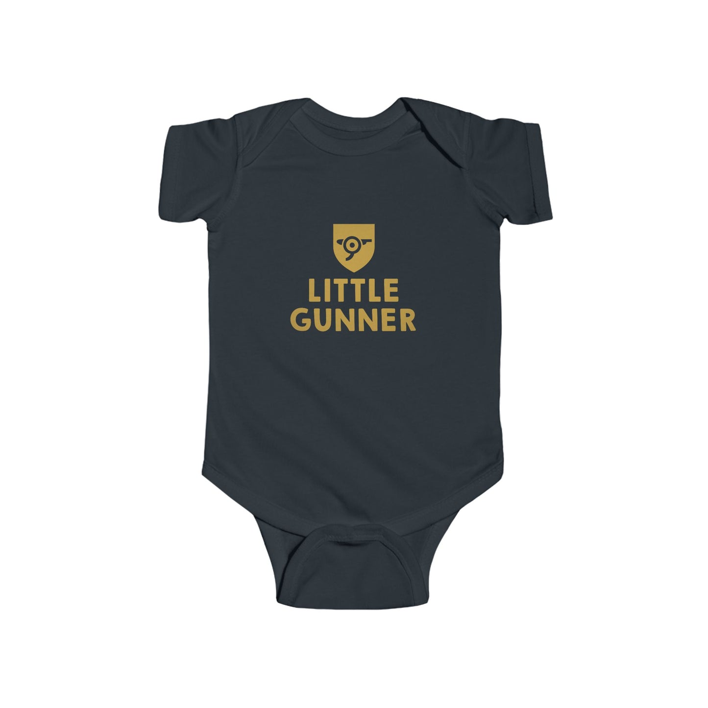 Little Arsenal Fan Baby Bodysuit – Cute Football Graphic Infant One-Piece
