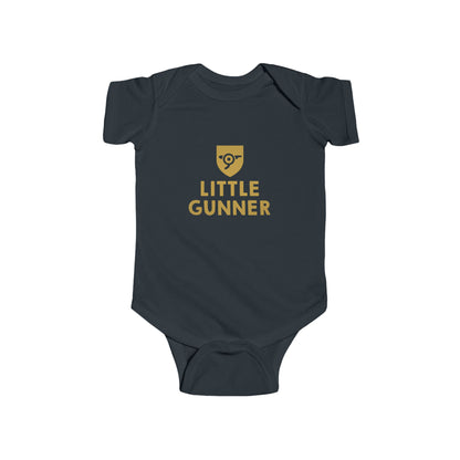 Little Arsenal Fan Baby Bodysuit – Cute Football Graphic Infant One-Piece