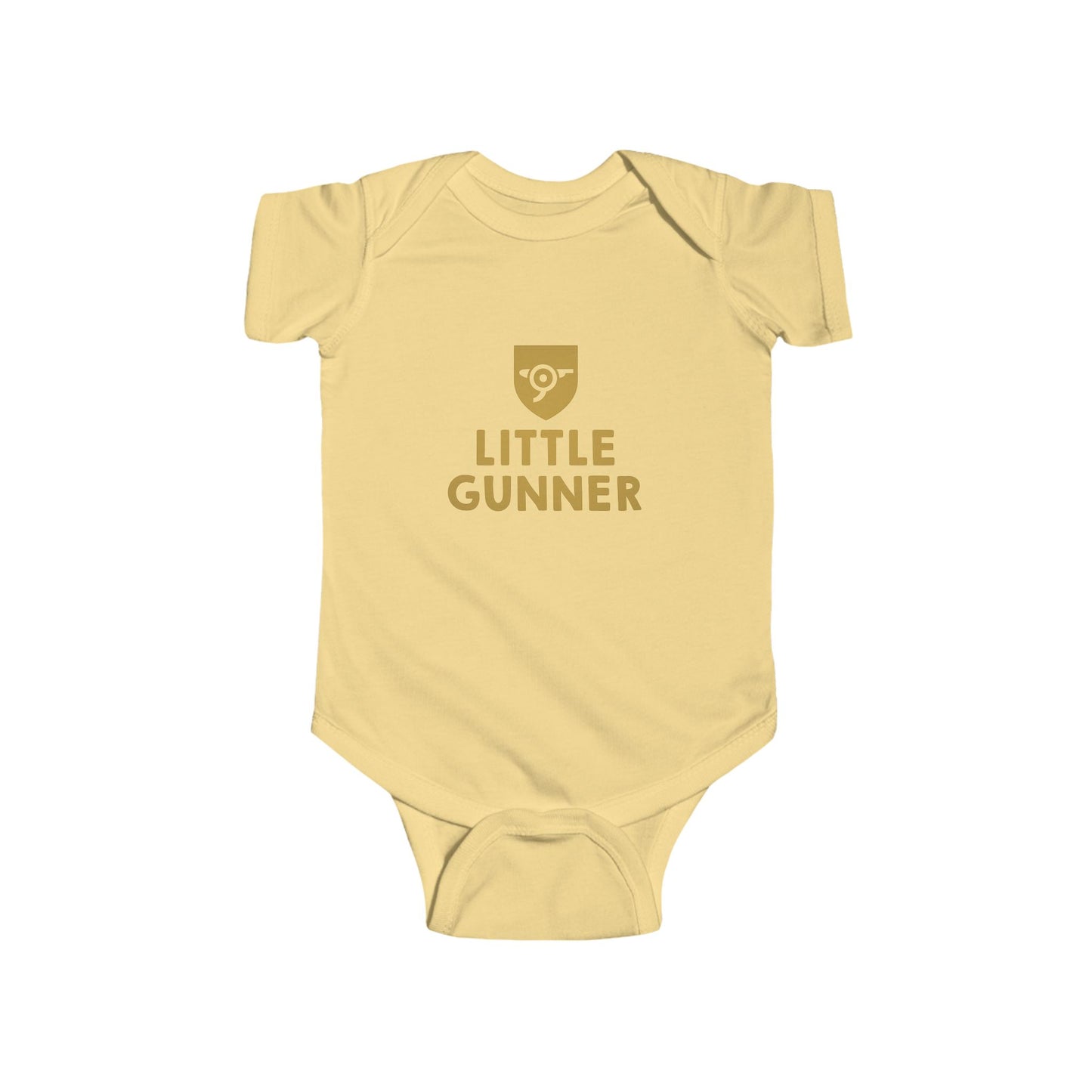 Little Arsenal Fan Baby Bodysuit – Cute Football Graphic Infant One-Piece