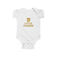 Little Arsenal Fan Baby Bodysuit – Cute Football Graphic Infant One-Piece