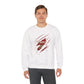 Arsenal Ripped Logo Crewneck Sweatshirt — Football Fan Pullover