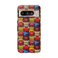 Retro Arsenal Football Shirt Mosaic Tough Phone Case