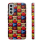 Retro Arsenal Football Shirt Mosaic Tough Phone Case