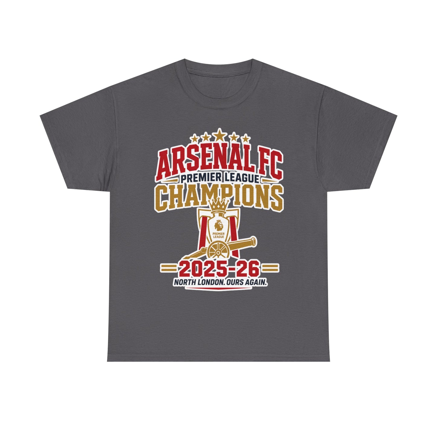 Arsenal FC Premier League Champions 2025-26 T-Shirt