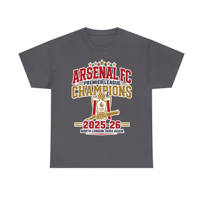 Arsenal FC Premier League Champions 2025-26 T-Shirt