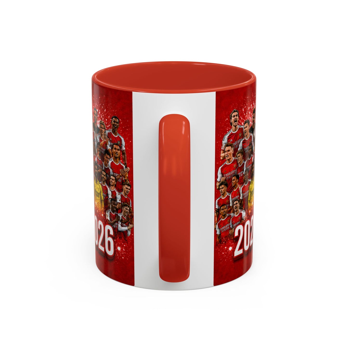 Arsenal Champions 2026 Accent Coffee Mug (NEW)