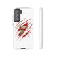 Arsenal Inspired Ripped Claw Phone Case — Football Fan Protective Cover