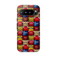 Retro Arsenal Football Shirt Mosaic Tough Phone Case