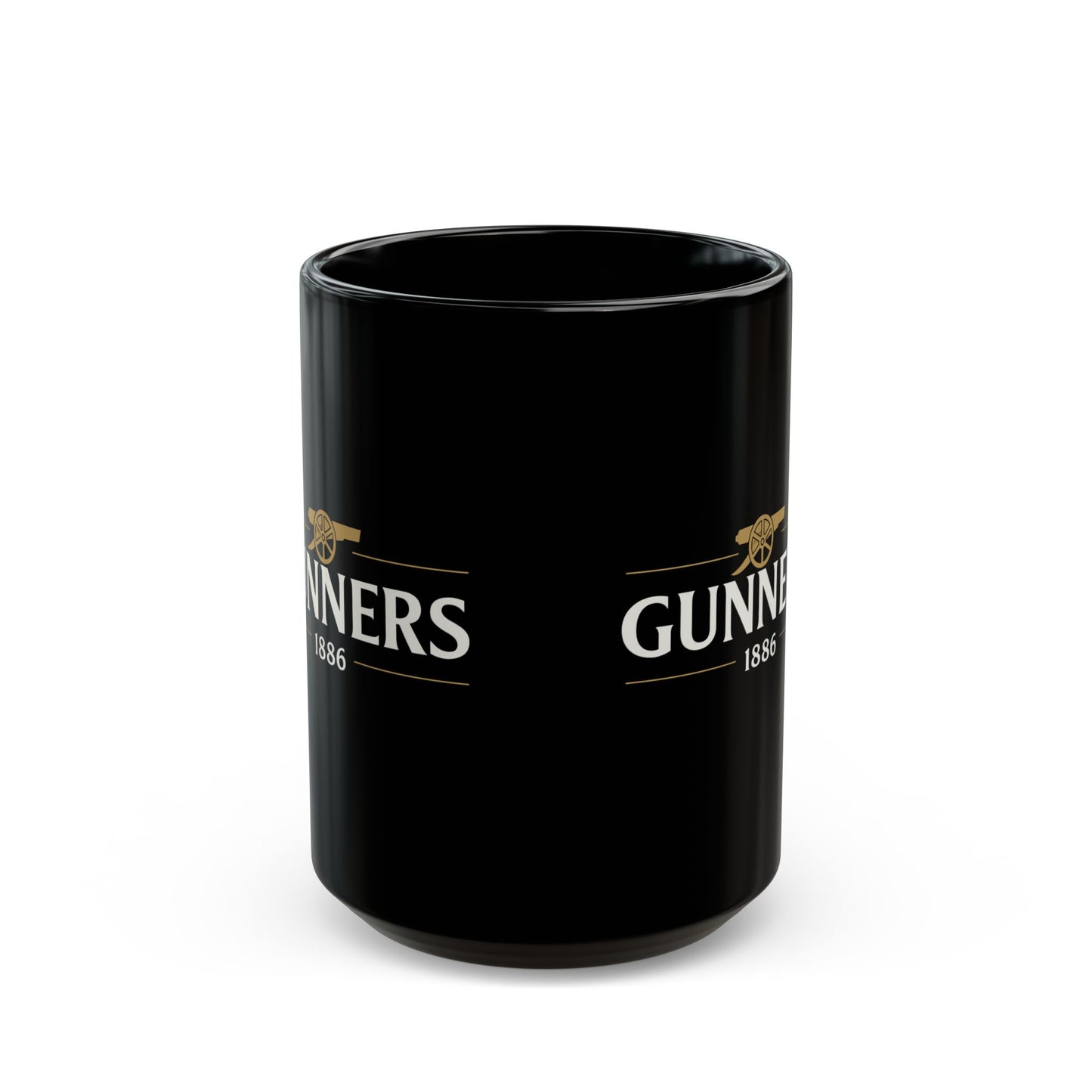 Gunners 1886 Black Coffee Mug