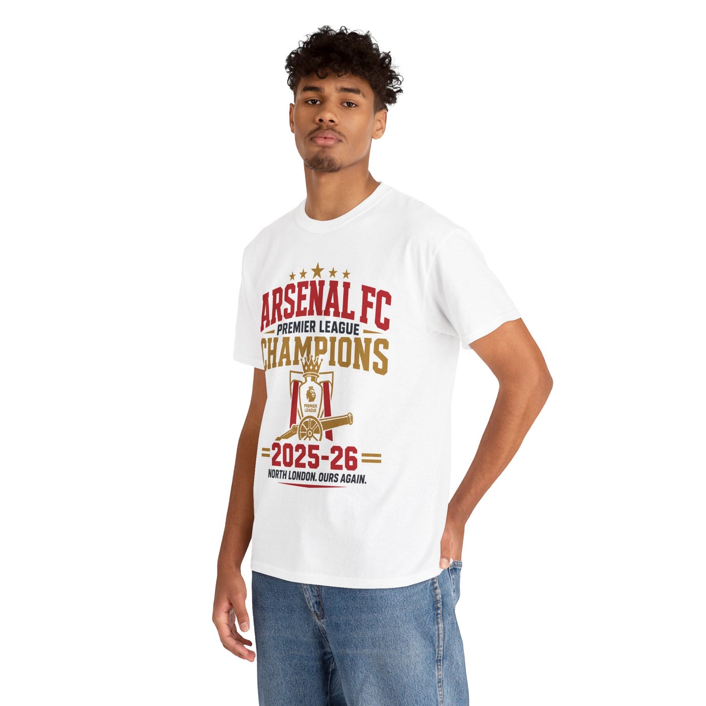 Arsenal FC Premier League Champions 2025-26 T-Shirt