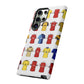 Arsenal Football Jersey Pattern Phone Case – Vintage Kit Collage Tough Cases