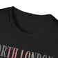 North London Typography T-Shirt — Pastel Lyrics Tee
