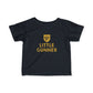 Infant Tee — Little Gunner Gold Crest Baby Shirt