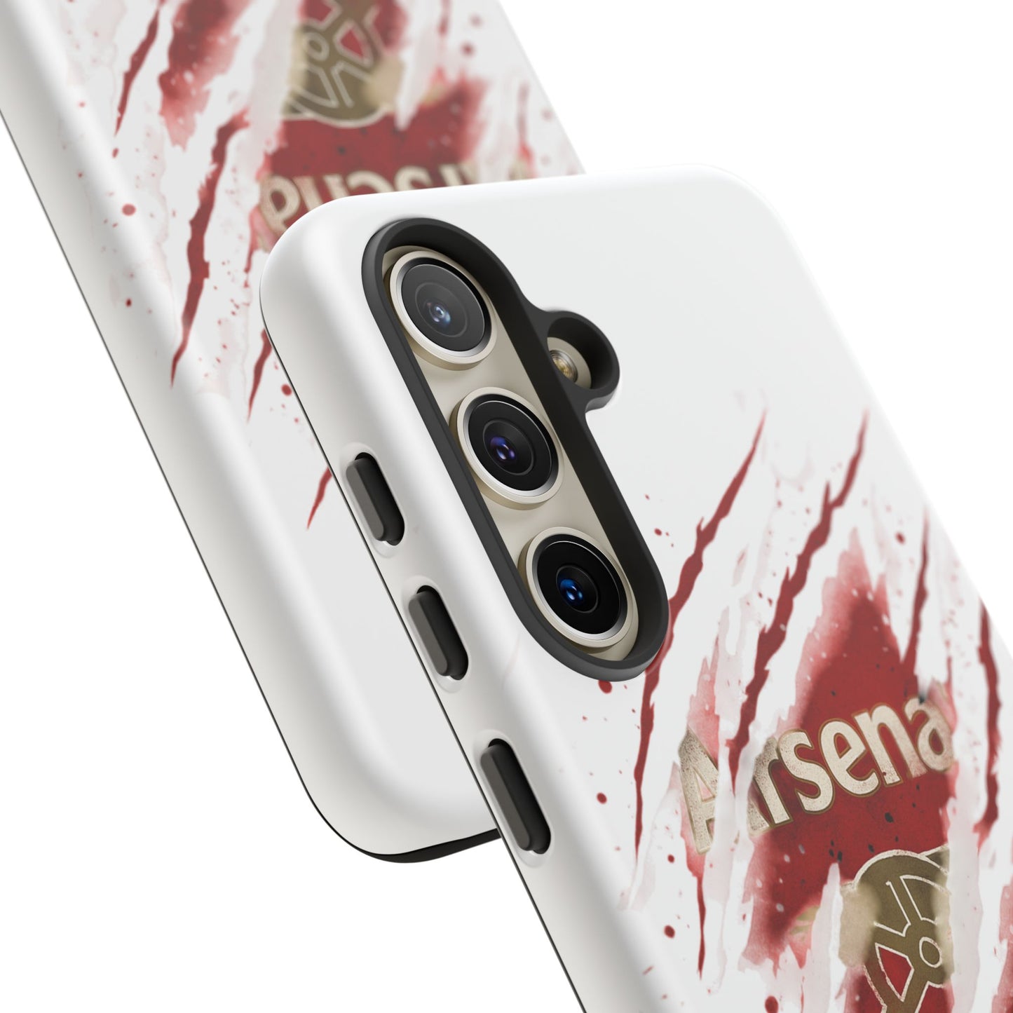 Arsenal Inspired Ripped Claw Phone Case — Football Fan Protective Cover