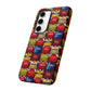 Retro Arsenal Football Shirt Mosaic Tough Phone Case