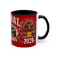 Arsenal Champions 2026 Accent Coffee Mug (NEW)
