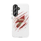 Arsenal Inspired Ripped Claw Phone Case — Football Fan Protective Cover