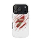Arsenal Inspired Ripped Claw Phone Case — Football Fan Protective Cover