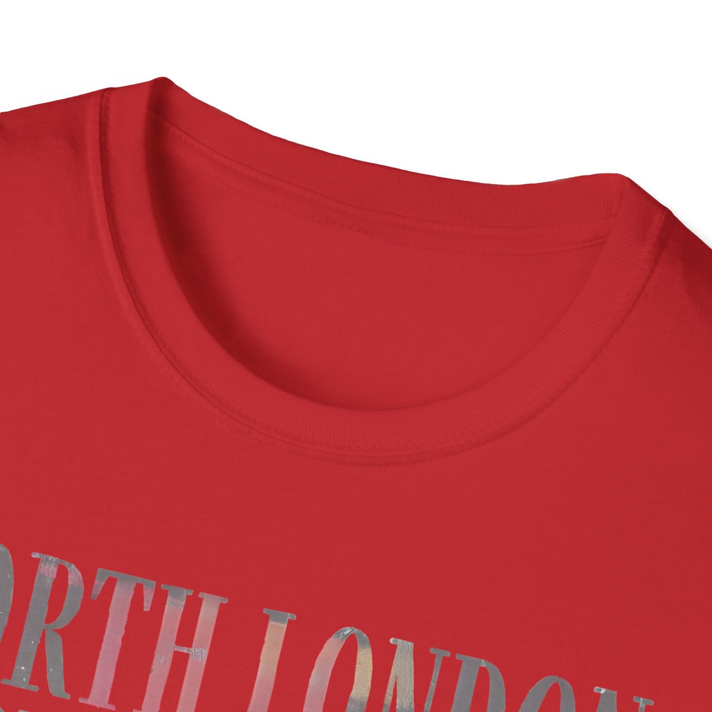 North London Typography T-Shirt — Pastel Lyrics Tee