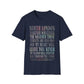North London Typography T-Shirt — Pastel Lyrics Tee