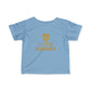 Infant Tee — Little Gunner Gold Crest Baby Shirt