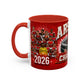 Arsenal Champions 2026 Accent Coffee Mug (NEW)