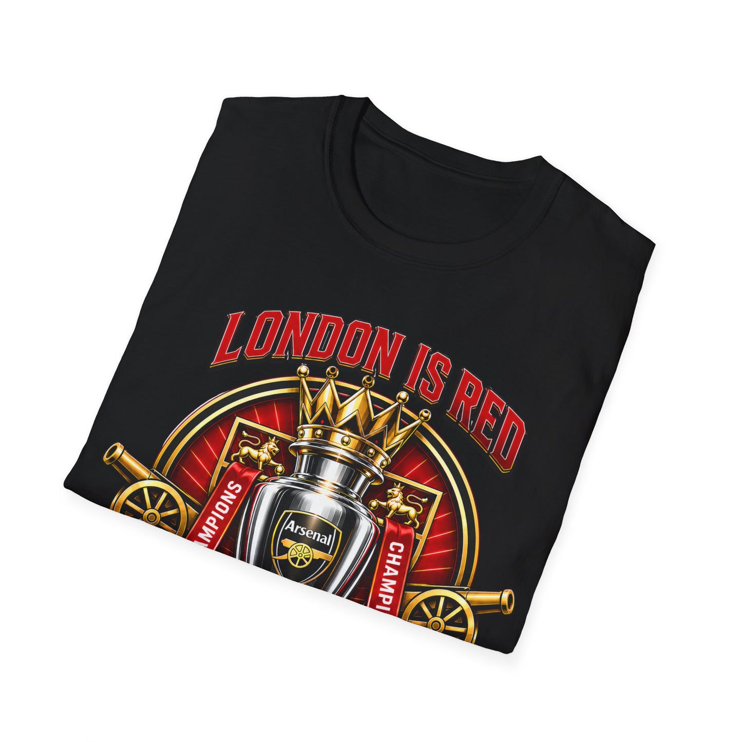 Champions Premier League T-Shirt — "London Is Red" 2025-26 Soccer Tee