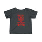 Infant Tee — “I Support Arsenal Just Like Daddy’s” Baby Football Fan Shirt