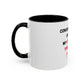 Congratulations On Being My Girlfriend Mug — "You Lucky Bast@rd" Funny Romantic Coffee Cup