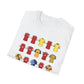 Soccer Jersey Icons T-Shirt — Retro Football Kit Grid Tee