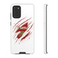 Arsenal Inspired Ripped Claw Phone Case — Football Fan Protective Cover
