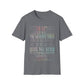North London Typography T-Shirt — Pastel Lyrics Tee