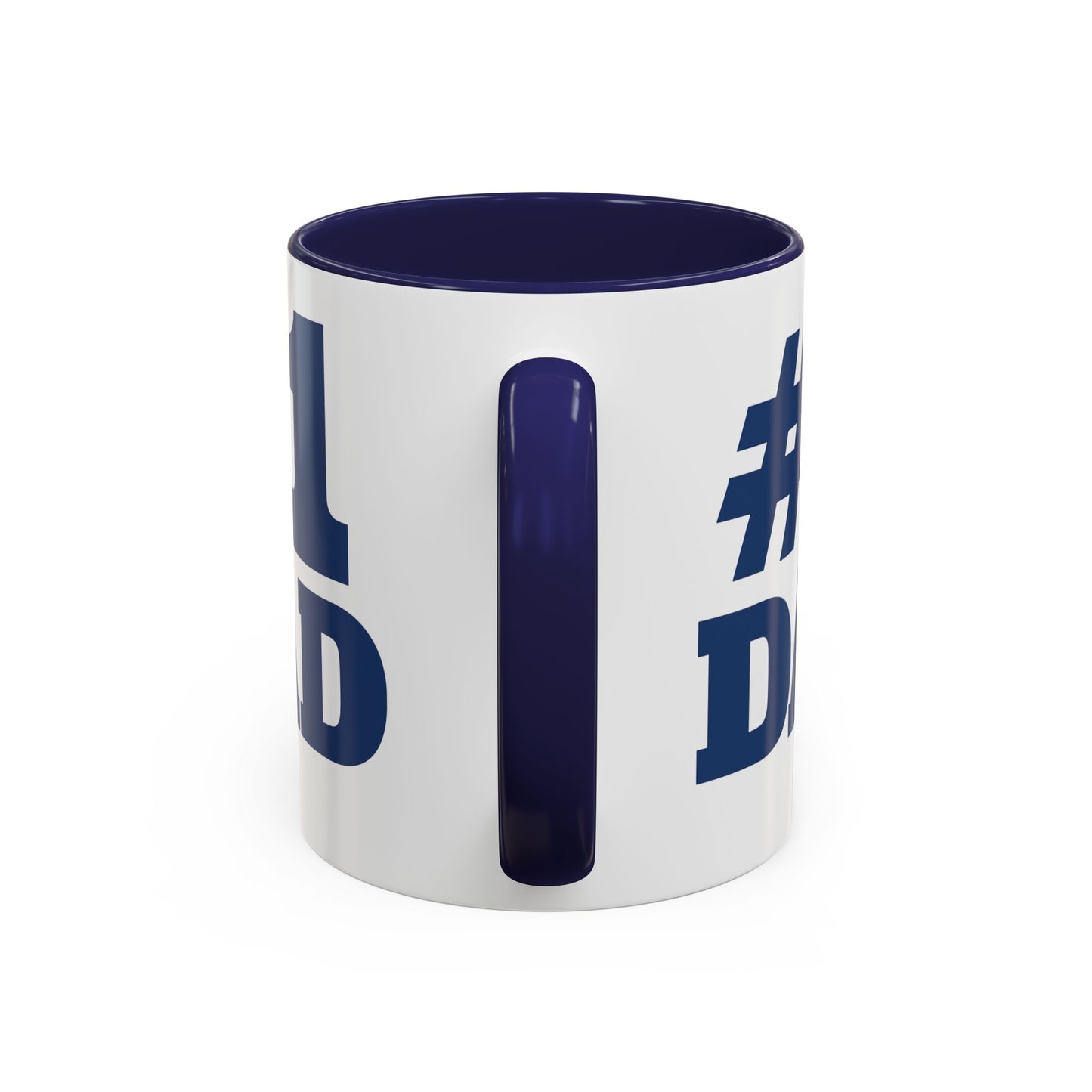 #1 Dad Accent Coffee Mug — Father's Day Gift 11/15oz